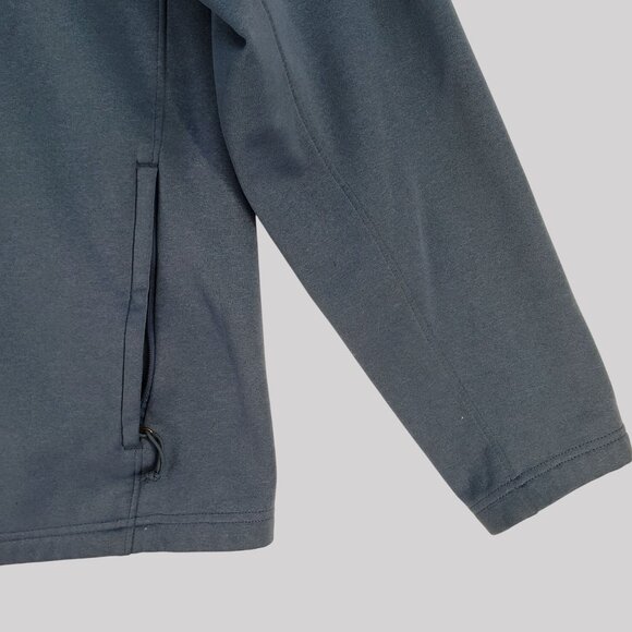 The North Face Full-Zip Blue Jacket Lightweight Fleece-Lined Mens M - Picture 4 of 10